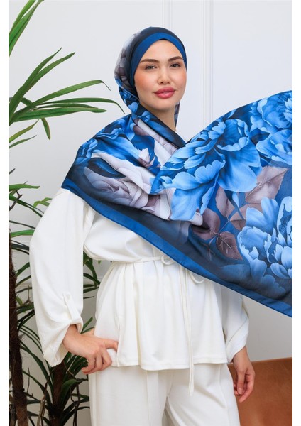 Floral Suluboya Desenli Dijital Soft Şal indirimleri