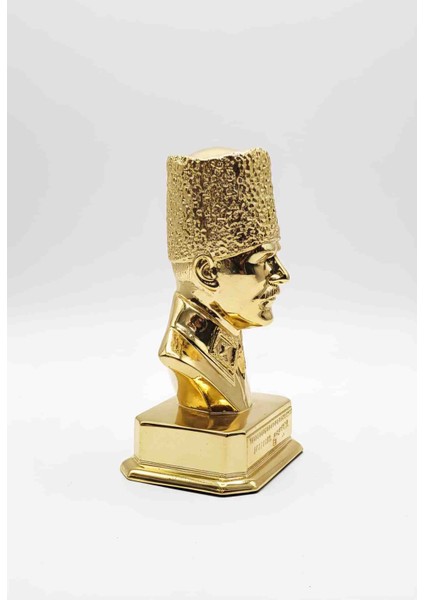 Atatürk Büst Polyester Krom Kaplama Biblo fiyatları