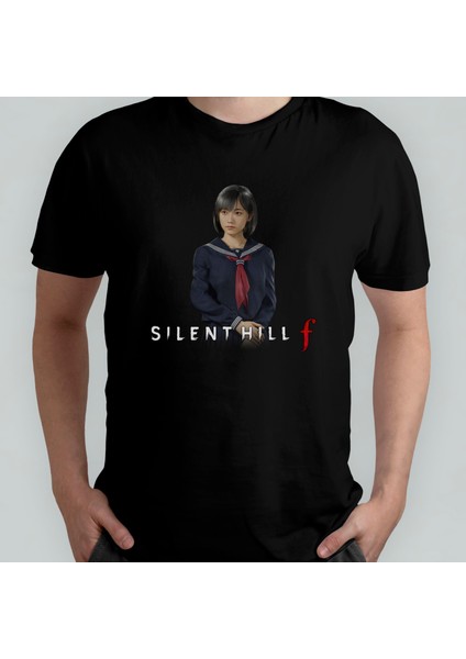 Silent Hill F %100 Pamuklu Bisiklet Yaka T-Shirt