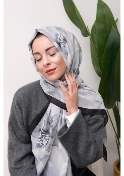 Art Bloom Suluboya Desenli Dijital Soft Şal fırsatları