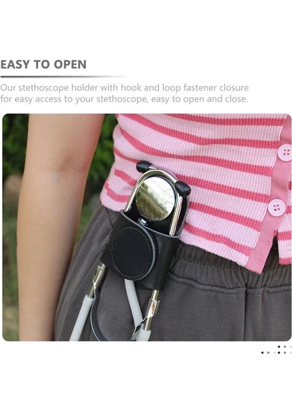 Littmann ve Most Stetoskoplar Için Deri Stetoskop Kılıflı Stetoskop Tutucu Stetoskop Klipli Kalça Tutucu (Yurt Dışından) fırsatları