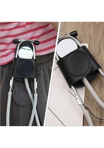 Littmann ve Most Stetoskoplar Için Deri Stetoskop Kılıflı Stetoskop Tutucu Stetoskop Klipli Kalça Tutucu (Yurt Dışından) indirimleri