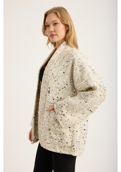 Buklet Pul Payetli 2 Kese Cepli Ceket fiyatları