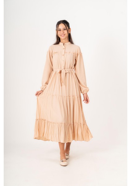 Selya Kız Çocuk Elbise Bej indirimleri