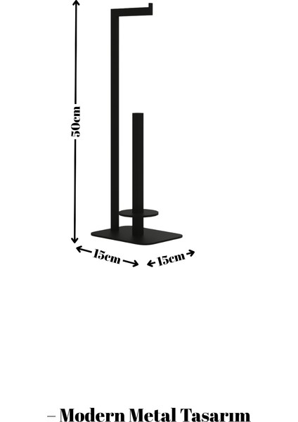 Metal Ayaklı Tuvalet Kağıtlığı Yedek Ruloluklu Modern modelleri