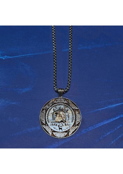 Kartal Figürlü El Işçiliği 925 Ayar Gümüş Erkek Kolye fiyatları