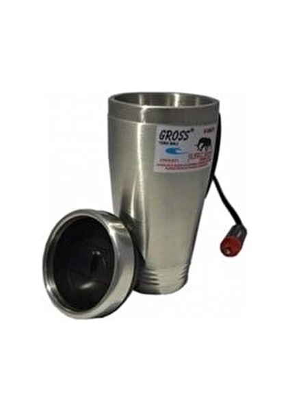 Araç İçi Su Isıtıcısı 24 V Paslanmaz Çelik 500 ml Su Kapasitesi ile 6 Dakikada Kaynatır modelleri