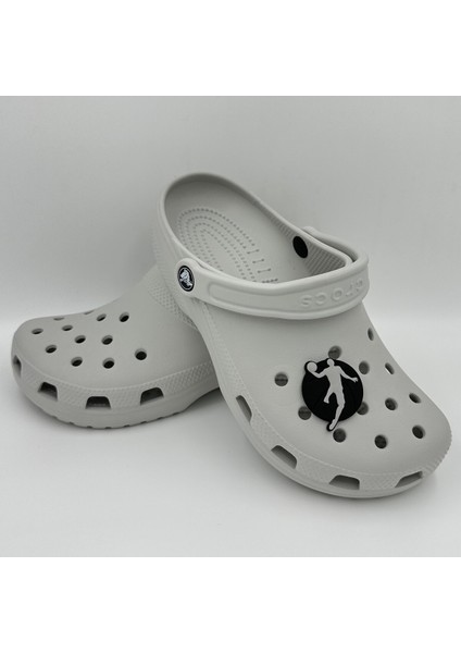 Terlik Süsü ve Aksesuarı , Çanta Süsü – Renkli Jibbitz Jordn Basket Görselli Figür Aksesuarı modelleri