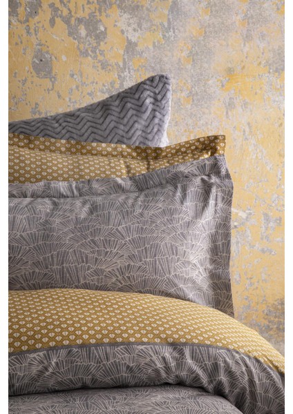 Çift Kişilik Paolina Gri Yatak Örtülü Nevresim Set fiyatları