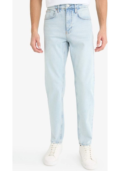 Slim Tapered Fit Dar Paça Jean Pantolon F2324AX25AU indirimleri