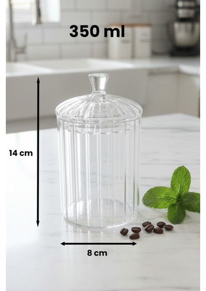 Averna Cam Saklama Kabı – Çay Kahve Bakliyat Kavanozu 350 ml modelleri