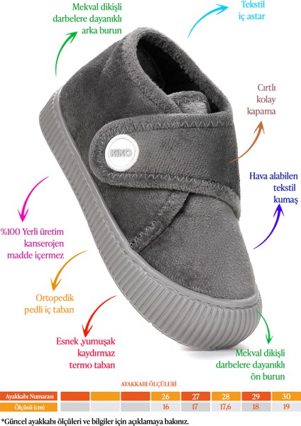 Petri Günlük Erkek Çocuk Ev Okul Kreş Panduf fiyatları