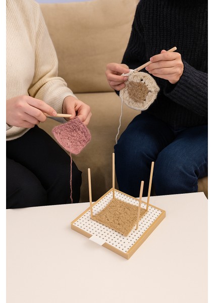 Motif Tahtası Çekmeceli Saklama Hazneli, Motif Düzenleme Aparatı