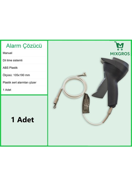 El Tipi Alarm Etiketi Çözücü Sökücü