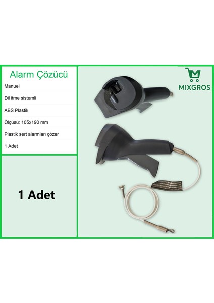 El Tipi Alarm Etiketi Çözücü Sökücü modelleri