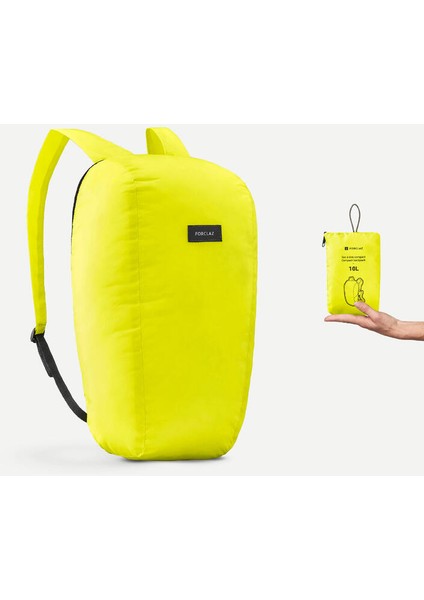 Outdoor Katlanabilir Sırt Çantası - 10 L - Sarı - Travel indirimleri