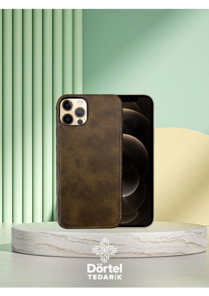 Juno Iphone Hakiki Deri Koruyucu Kılıf Iphone 13 Pro Max