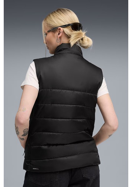 Essentials Padded Kadın Siyah Dik Yaka Spor Yelek 685229 01 fiyatları
