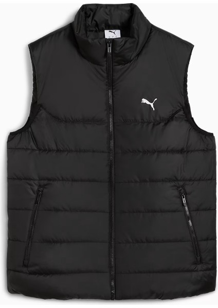 Essentials Padded Kadın Siyah Dik Yaka Spor Yelek 685229 01 fırsatları