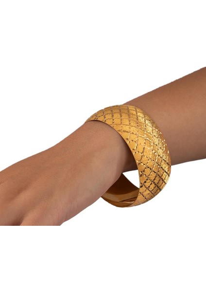 40 Gram (Gr) 40MM Petek Model Mega Bilezik 22 Ayar Yatırımlık Işçiliksiz fiyatları