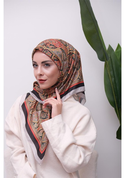 Renkli Karma Desen Dijital Soft Eşarp fırsatları