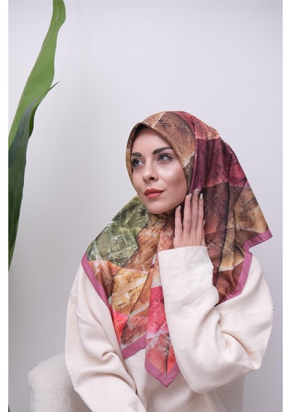 Renkli Karma Desen Dijital Soft Eşarp fiyatları