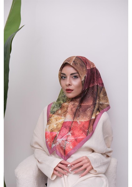 Renkli Karma Desen Dijital Soft Eşarp indirimleri