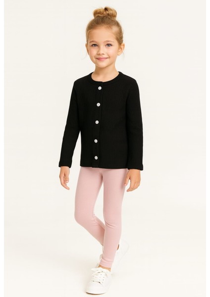 Önden Düğmeli Kız Çocuk Body