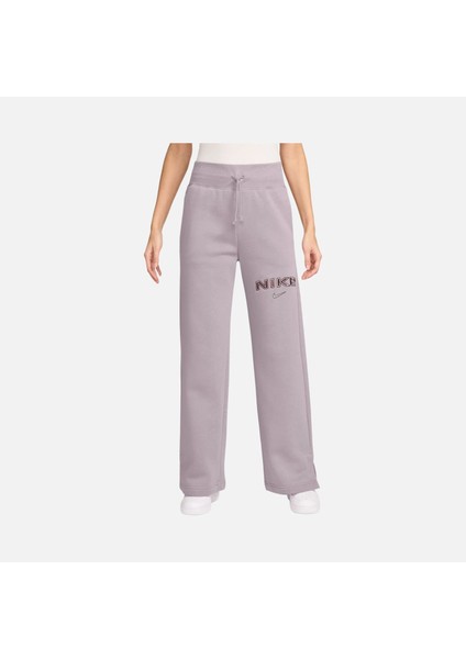 Phoenix Fleece Hr Logo Pant Wide Kadın Eşofman Altı - Polarlı Yüksek Belli Geniş Paça - FV7684-634 fırsatları
