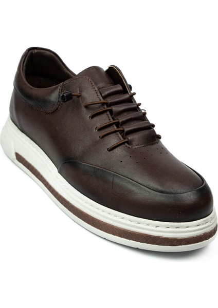 Babalı 350 Restfull Kahverengi Deri Erkek Günlük Ayakkabı