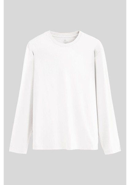 Standart Fit Basic O Yaka 3lü Paket Siyah-Beyaz-Gri Melanj Erkek T-Shirt - 87997 fiyatları