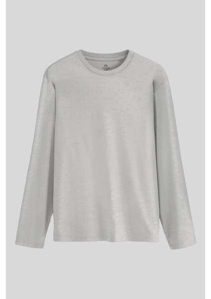 Standart Fit Basic O Yaka 3lü Paket Siyah-Beyaz-Gri Melanj Erkek T-Shirt - 87997 fırsatları