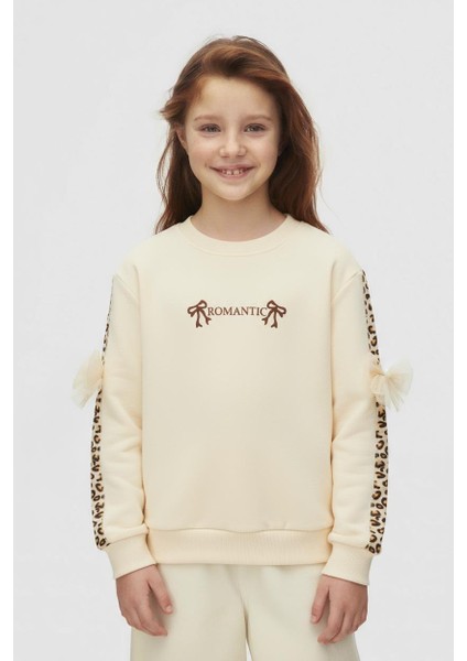 Kız Çocuk Sweatşirt 4-8 Yaş 39516