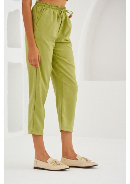 Beli Lastikli Rahat Kalıp Kumaş Pantolon fırsatları