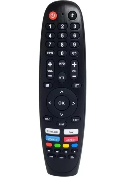 LCD LED Kumanda Dijitsu Aspect Tuşlu