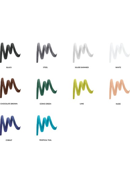 Power Stay Jel Eyeliner - Golden Brown modelleri