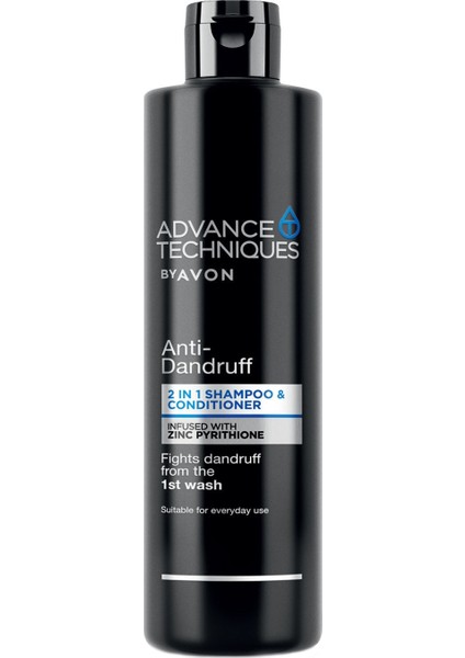 Advance Techniques Kepeklenmeye Karşı 2si 1 Arada Şampuan ve Saç Kremi- 400ML