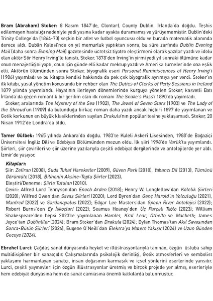 Drakula - Özel Edisyon - Bram Stoker modelleri