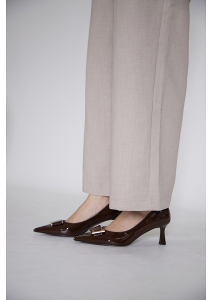 315251140-7 Bordo Suni Rugan Topuklu Kadın Ayakkabısı fiyatları