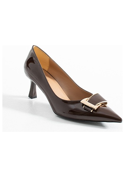 315251140-7 Bordo Suni Rugan Topuklu Kadın Ayakkabısı fırsatları