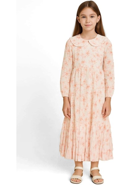 Belinay Kız Çocuk Elbisesi Pembe