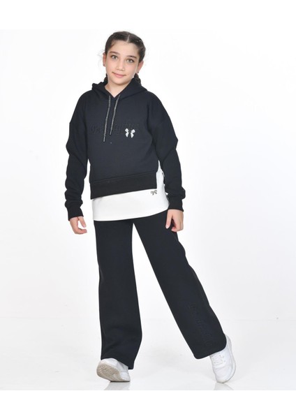 Be Dayfue Kız Çocuk Eşofman Takımı Siyah modelleri