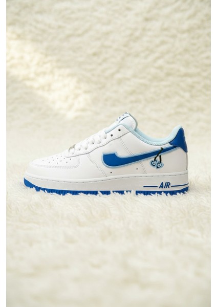 Happy Valentines Day Force 1 Kirazlı Sneaker Yüksek ve Kaydırmaz Yüksek Tabanlı Kadın Spor Ayakkabı fiyatları