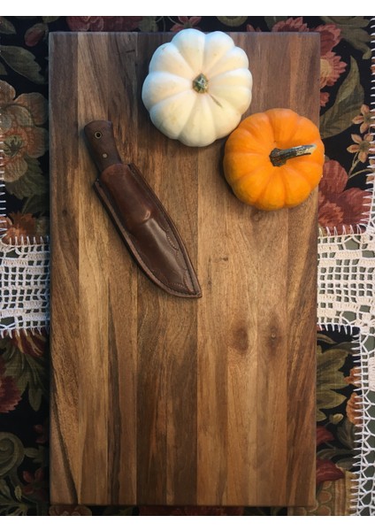 Ceviz Ağacı Edge Grain Kesme Tahtası