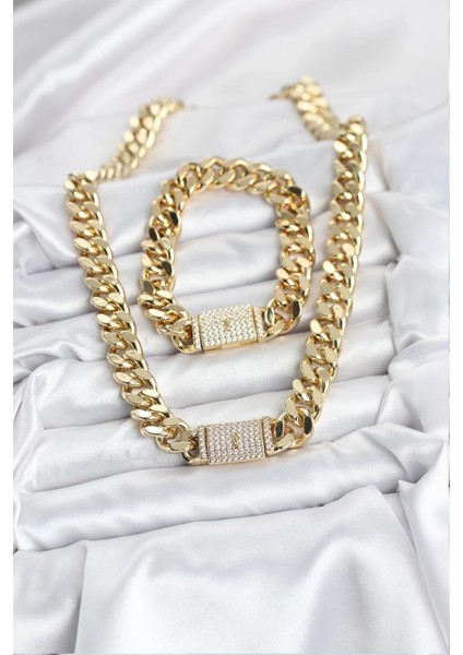 Xuping Gurmet Gold Renk Kolye ve Bileklik Seti fiyatları