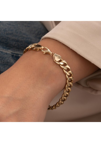 Spor Gurmet 14 Ayar Altın Bileklik