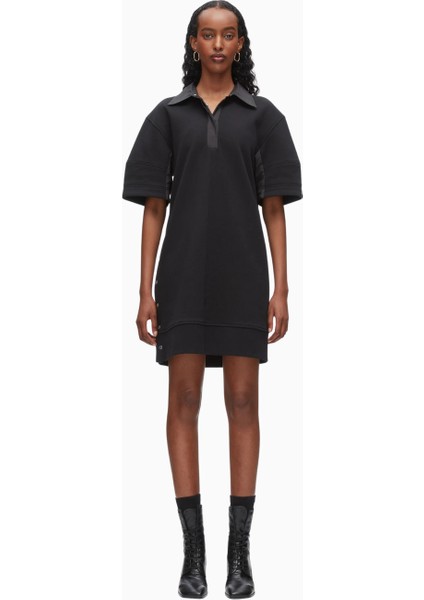 Terry Polo Kadın Elbise, Fransız Havlu Kumaş