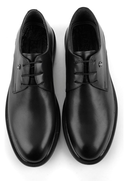 Lacivert Hakiki Deri Erkek Klasik Ayakkabı E01401071441 fırsatları