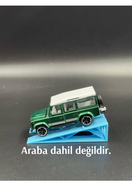 1:64 Ölçek Araba Rampası - Bebe Mavisi