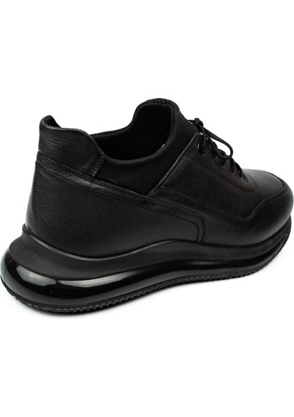 5017 Siyah Deri Erkek Günlük Ayakkabı fırsatları